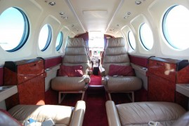 King Air 200 Interior